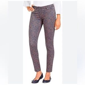 Printed Ankle‎ Pants Slim Fit Casual Everyday Trousers